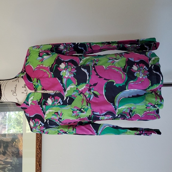 Talbots Tops - Talbots retro print top